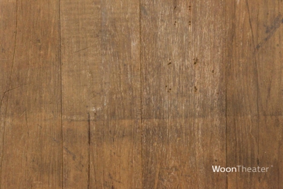Los oud houten tafelblad | India