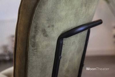 Retro velvet-stoel met metalen frame | Owen | Diverse kleuren
