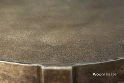 Metalen salontafel | Iron gold small