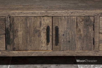 Rustiek en oud houten tv-dressoir | Verona