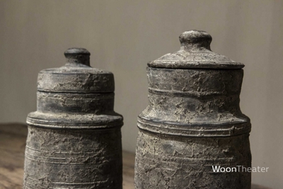 Landelijke claypotten set/2 | Thamel | Nepal Pottery