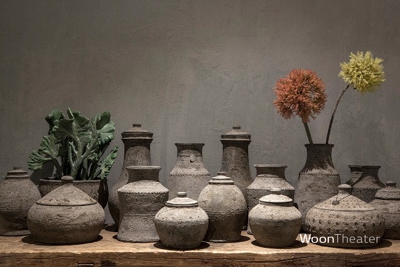 Landelijke claypot grey | Shanti | Nepal Pottery