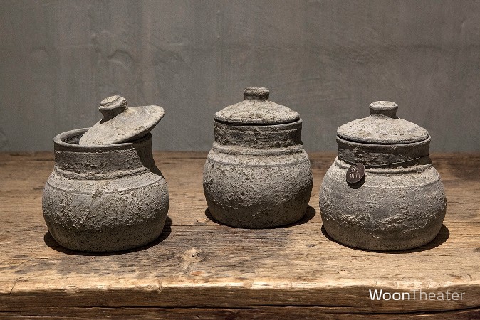 Landelijke claypot grey | Asha | Nepal Pottery