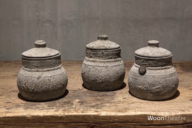 Landelijke claypot grey | Asha | Nepal Pottery