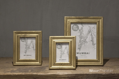 Fotolijst Mumbai S | Vintage gold