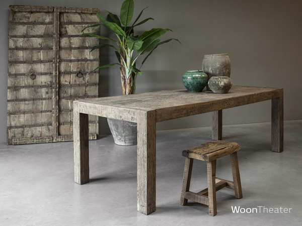 Eettafel oud rustiek hout | Loft Collection