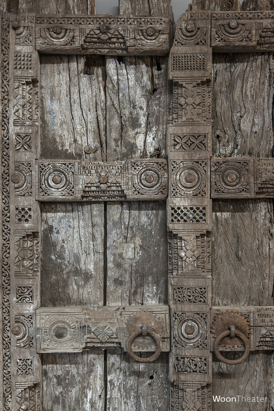 Oude deur | India