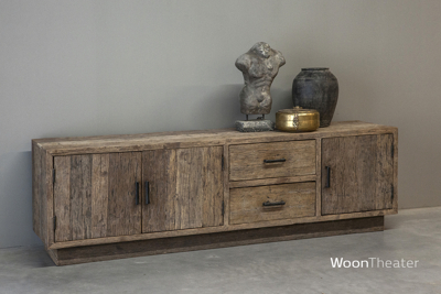 Tv dressoir oud rustiek hout | Loft Collection