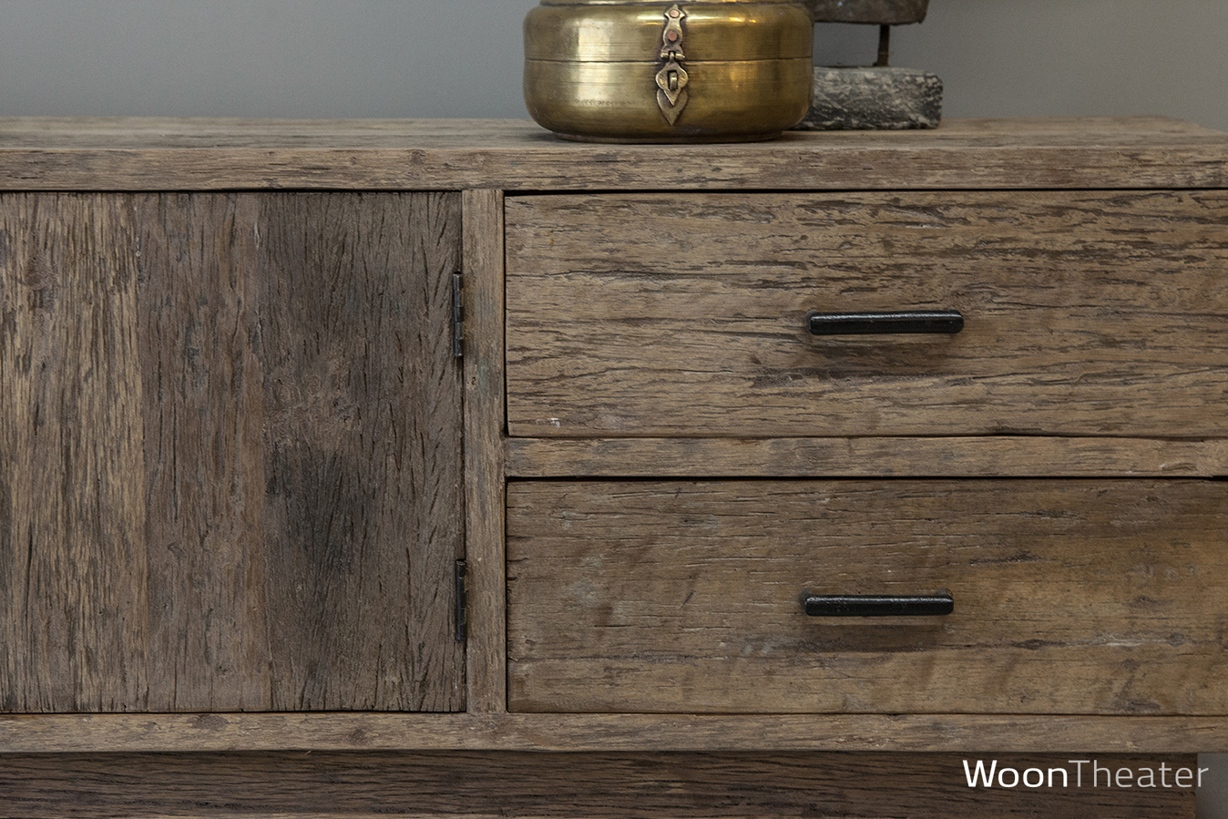Tv dressoir oud rustiek hout  | Loft Collection