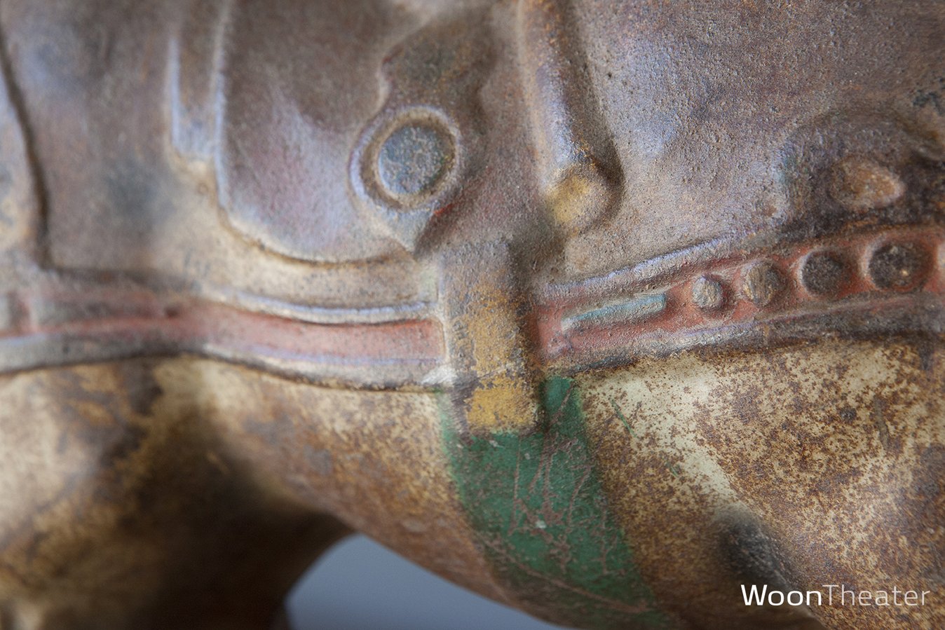 Antiek speelgoedpaard | India