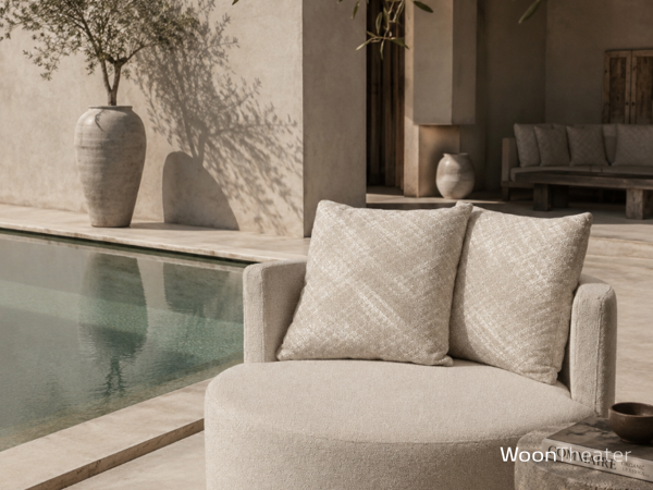 Outdoor fauteuil | Zimmer | Incl. sierkussens en beschermhoes