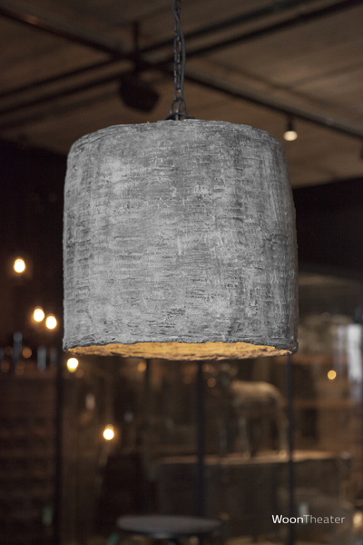Landelijke hanglamp | Clay/rattan