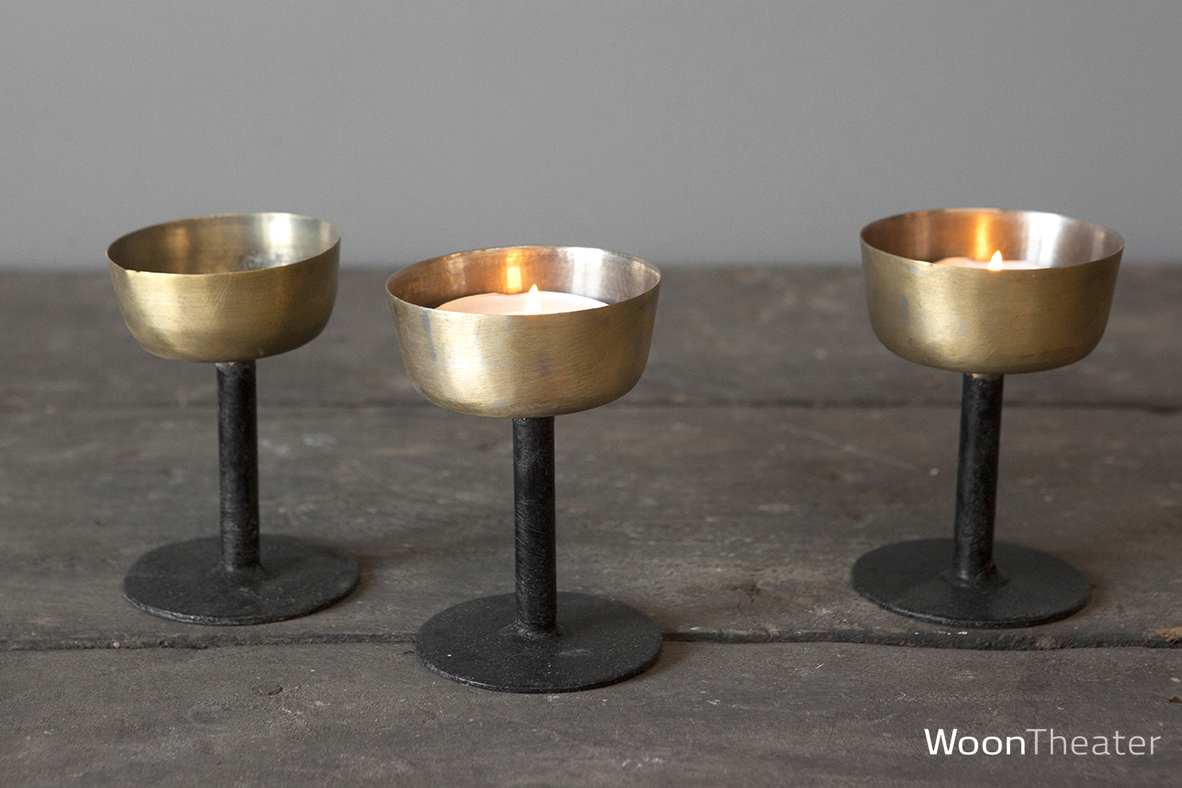 Brass kandelaar-cup | Small