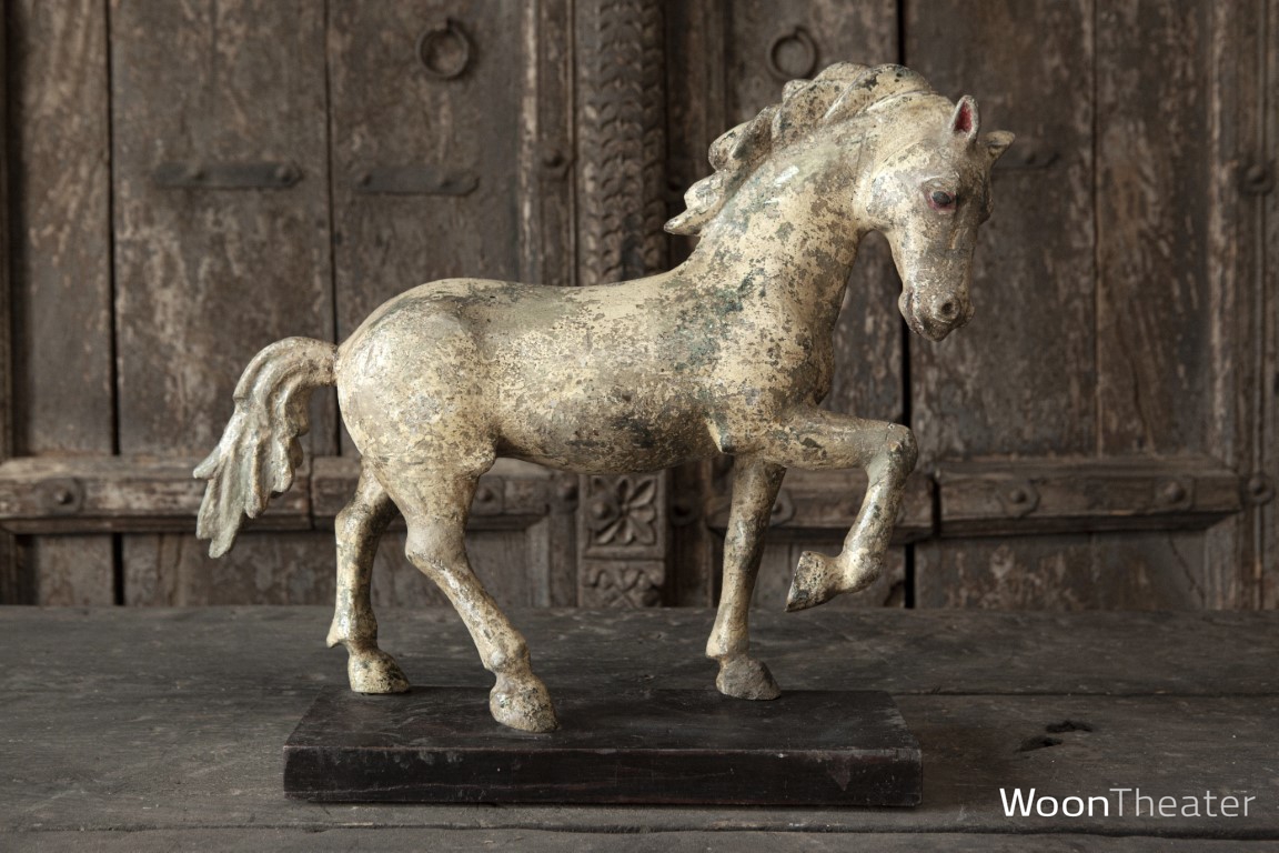 Decoratief houten paard | India