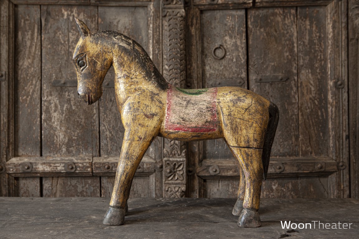 Houten paard | India