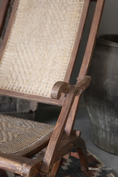 Oude veranda fauteuil | India