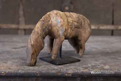 Antiek beeldje paard | India