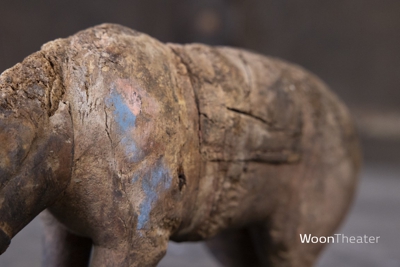 Antiek beeldje paard | India