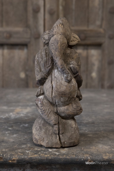 Antiek beeldje Ganesha | India