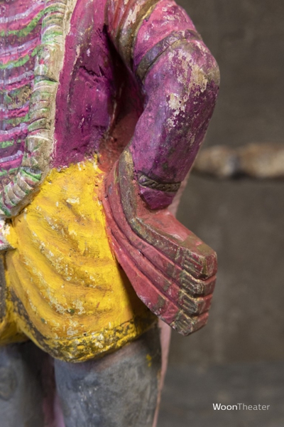 Kleurrijk tempelbeeld | India