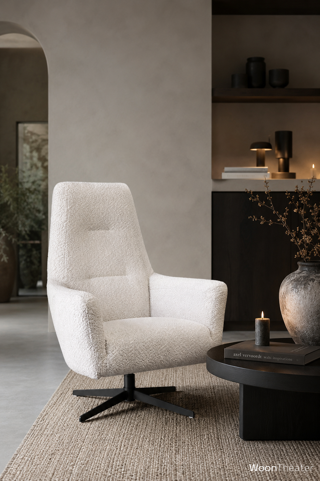 Hoge tijdloze fauteuil | Zeno