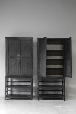 set/2 oude kasten | stijlvol wonen