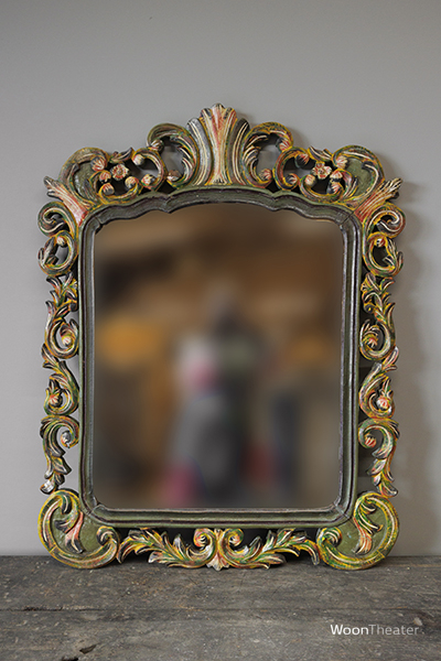 Unieke oude spiegel | India