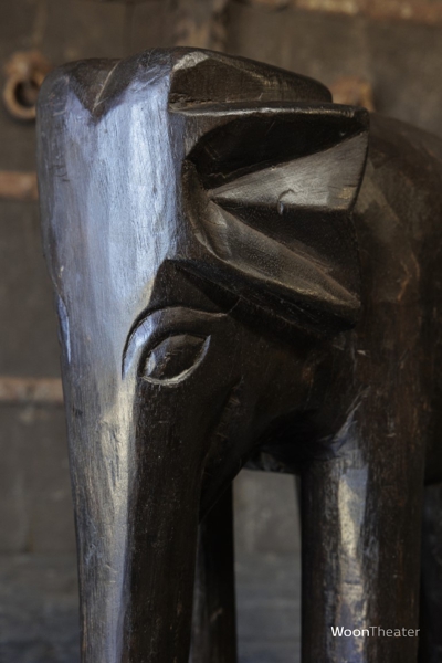 Origineel oud beeld olifant | India
