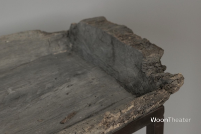 Wandtafel oude trog | India