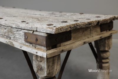 Origineel oude salontafel | India