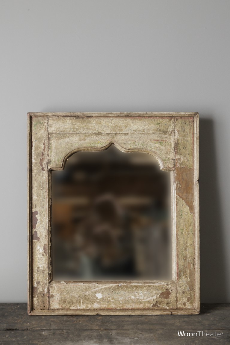Origineel oude sleetse spiegel