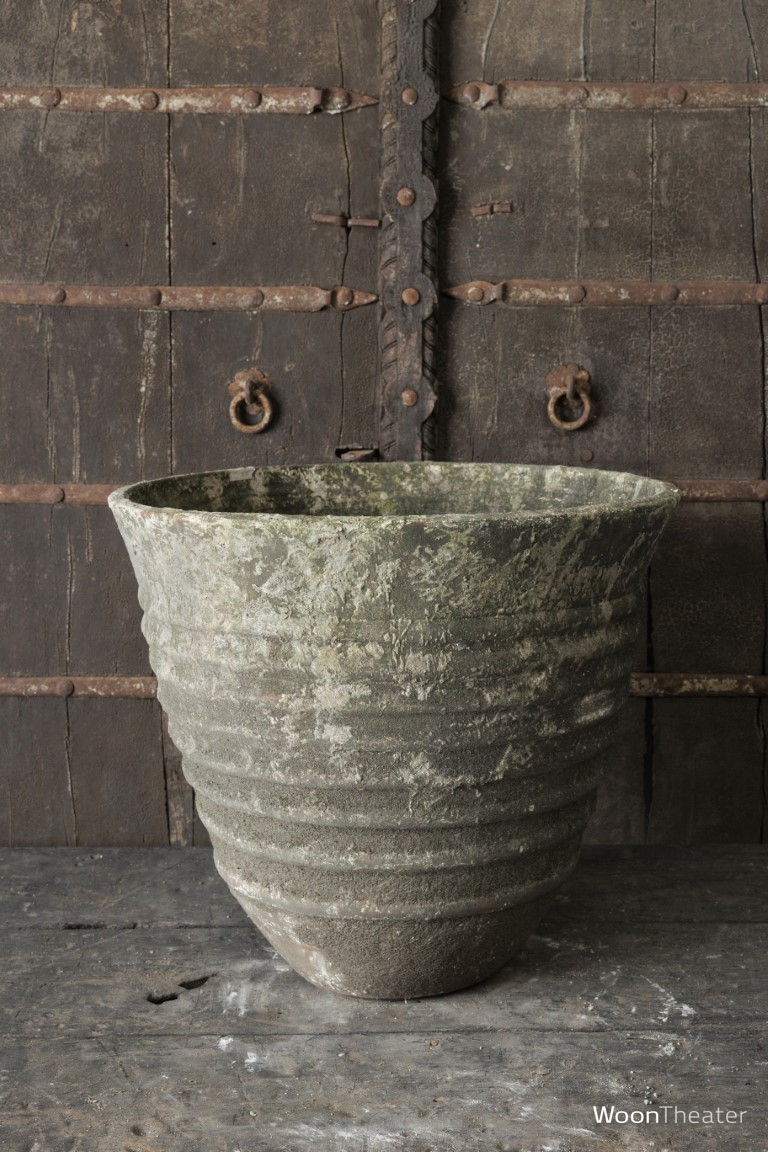Oude plantenbak | terracotta 
