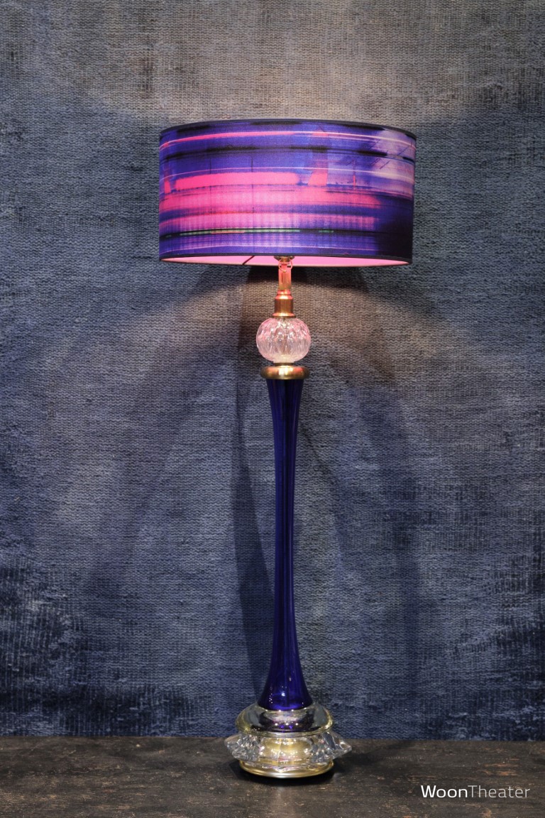 Eclectische tafellamp | incl. kap