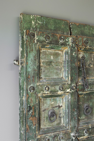 Origineel oude deur | groen