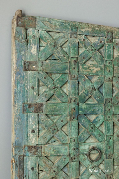 Origineel oud deurluik | India