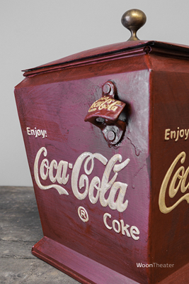 Vintage Coca Cola koelbox