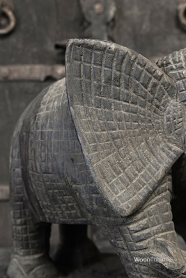 Antiek beeld olifant | Nepal