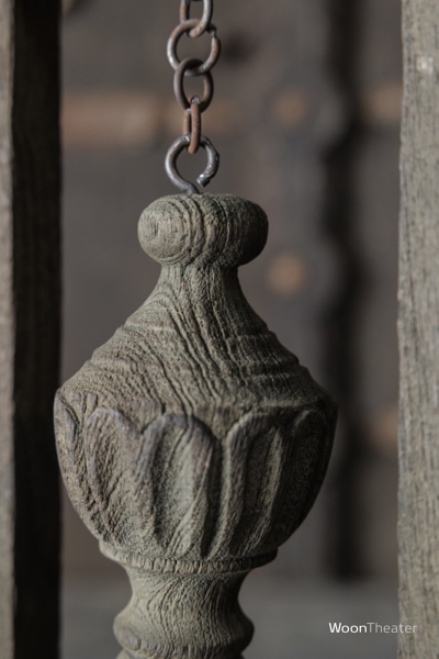 Verweerd en rustiek hangend ornament | Gloria
