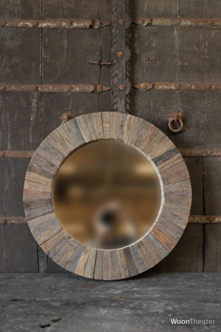 Spiegel oud hout | Nobis