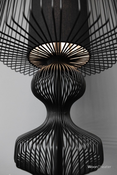 Mystieke draad(vloer-)lamp | Moire by Haans Initials