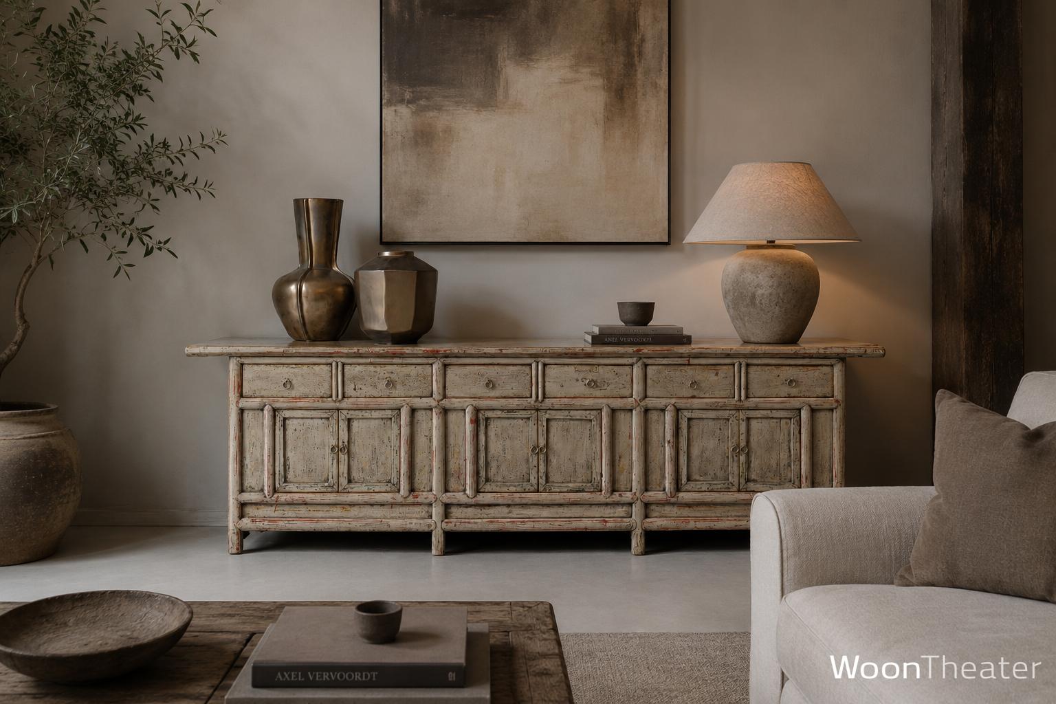 Tv dressoir oud hout | stijlvol wonen