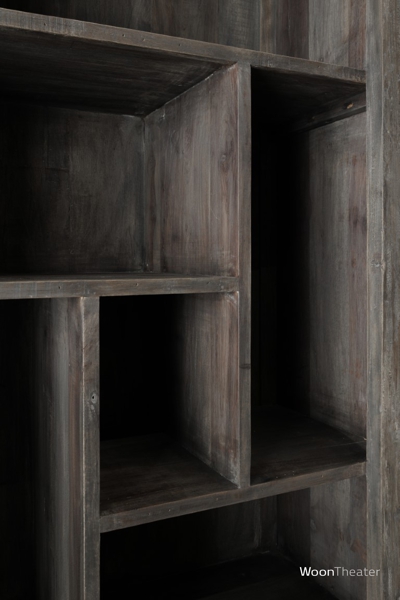 Boekenkast oud verweerd hout | Sempre Collection