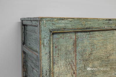 Vintage groen dressoir met lades | China