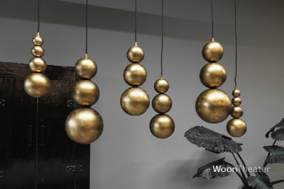 Hanglamp Allure | ambachtelijk brons