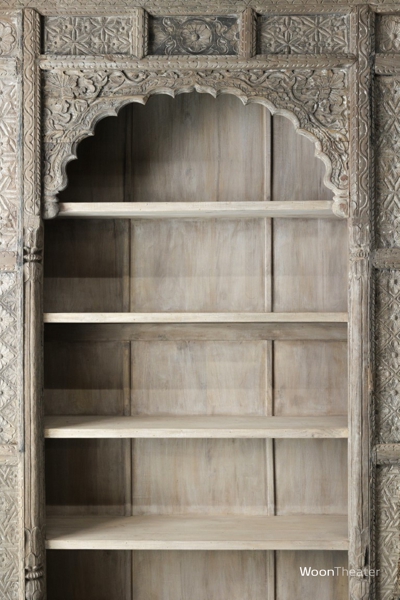 Unieke grote boekenkast | India