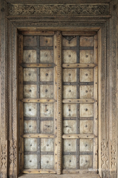 Groot antiek deurpui | India
