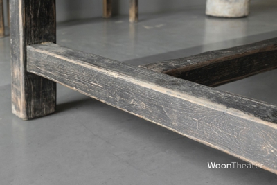 Stoere eettafel | oud vergrijsd hout