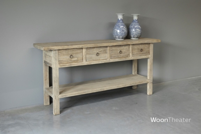 Wandtafel met plank | oud hout