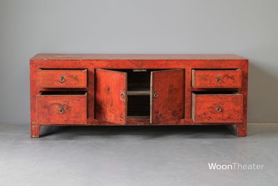 Antiek Chinees laag dressoir