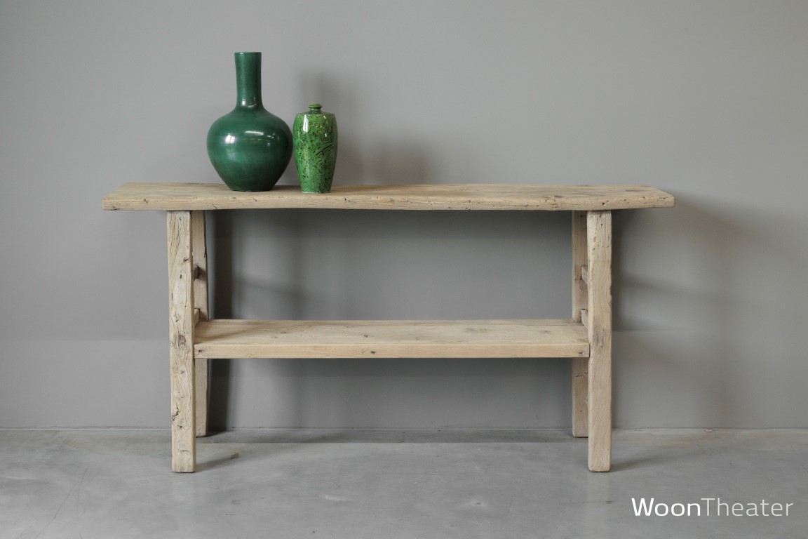 Wandtafel met plank landelijke stijl